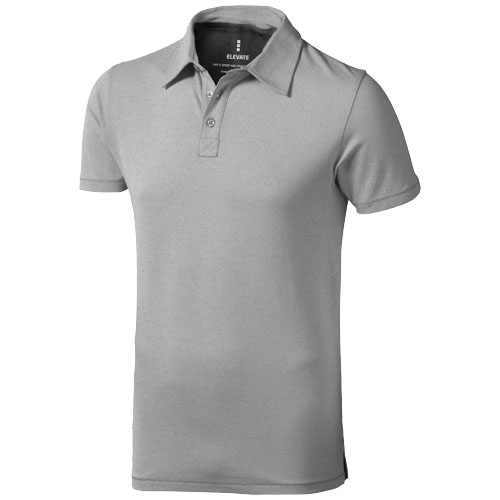 Polo publicitaire hommes 200g - MARKHAM Gris mélangé